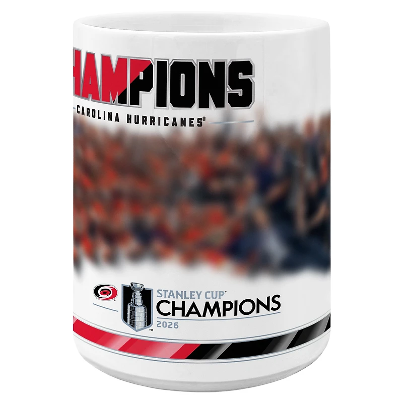 Carolina Hurricanes 2026 Stanley Cup Champions 15oz. Team Photo Coffee Mug