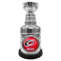 Figurine réplique de la Coupe Stanley des Hurricanes de la Caroline, champions de la Coupe Stanley 2026 (3,25 po)