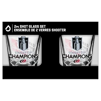 Carolina Hurricanes 2026 Stanley Cup Champions Two-Piece 2oz. Shot Glass Set