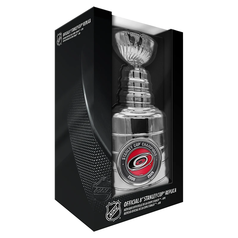Carolina Hurricanes Two-Time Stanley Cup Champions 8" Trophy Replica Figurine