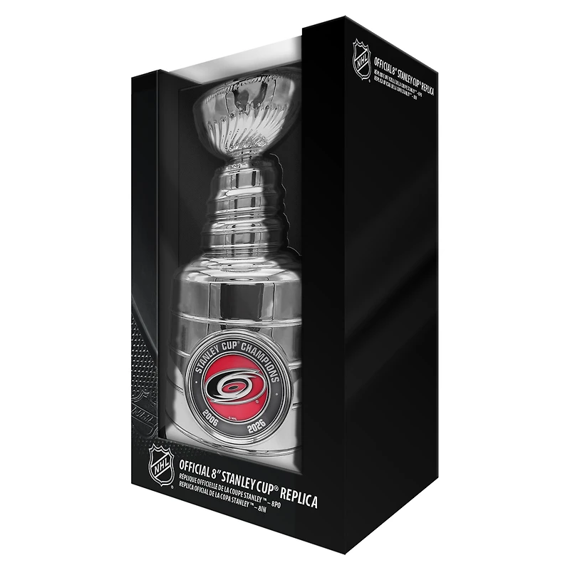 Carolina Hurricanes Two-Time Stanley Cup Champions 8" Trophy Replica Figurine
