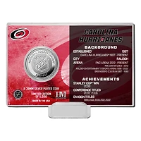 Highland Mint Carolina Hurricanes Histoire de l'équipe - Coin Card