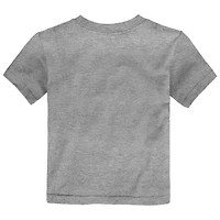 T-shirt réplique vestiaire des Hurricanes de la Caroline, gris chiné, pour bébé, collection Fanatics, champions Coupe Stanley 2026.