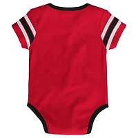 Body rouge en jersey de hockey des Hurricanes la Caroline pour bébé