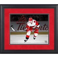 Photo encadrée avec fac-similé de la signature de Jackson Blake, joueur des Hurricanes de la Caroline, format 11 x 14 pouces.