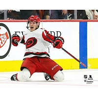 Jackson Blake Carolina Hurricanes Unsigned 2026 Stanley Cup Playoffs Second Round Game 4 Game-Winning Overtime Goal Celebration Photograph