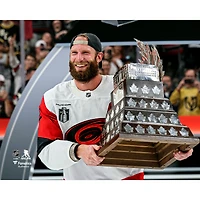 Jordan Staal Carolina Hurricanes 2026 Stanley Cup Champions Raising Conn Smythe Photograph