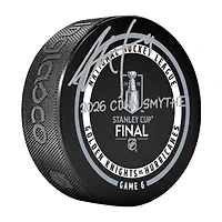 Jordan Staal Carolina Hurricanes Autographed 2026 Stanley Cup Champions Official Game Puck with "2026 Conn Smythe" Inscription