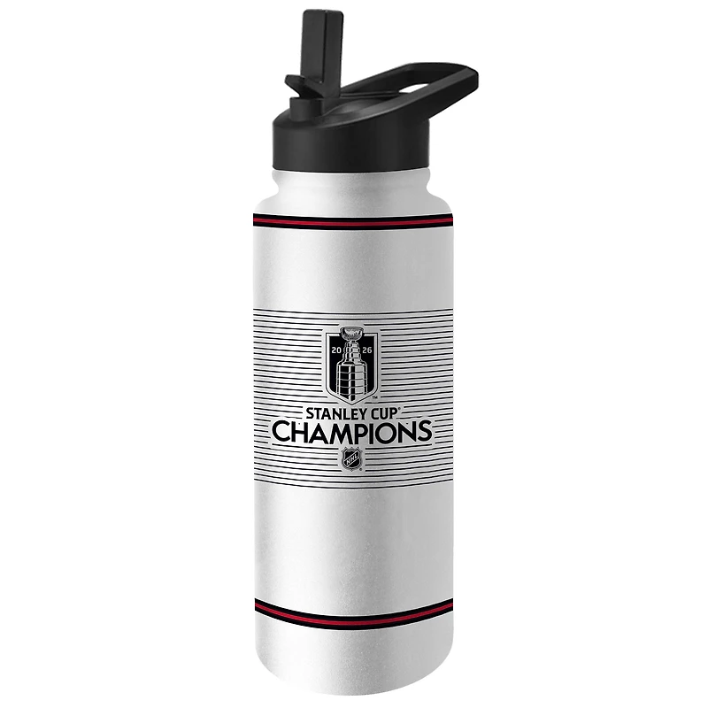 Logo Brands Carolina Hurricanes 2026 Stanley Cup Champions 34oz. Quencher Bottle