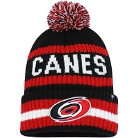 Bonnet en tricot à revers Bering des Hurricanes de la Caroline '47 pour hommes avec pompon