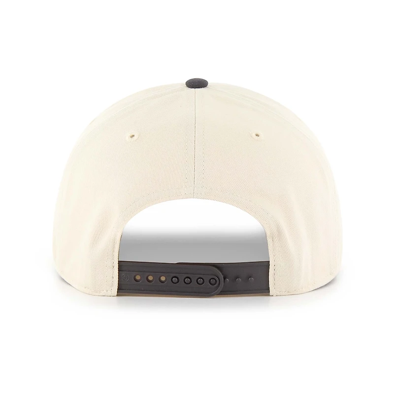 Men's '47 Cream/Charcoal Carolina Hurricanes Hitch Adjustable Hat