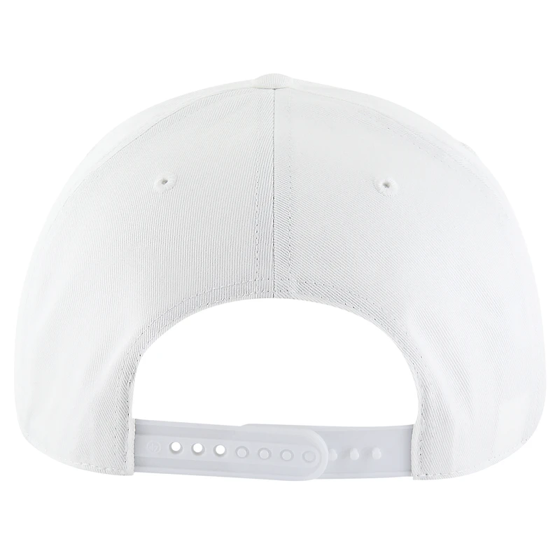 Casquette réglable avec attelage de corde blanche des Hurricanes de la Caroline '47 pour hommes