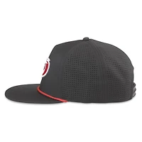 Men's American Needle  Black Carolina Hurricanes Buxton Pro Tech Adjustable Hat