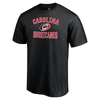 Men's  Black Carolina Hurricanes Victory Arch T-Shirt
