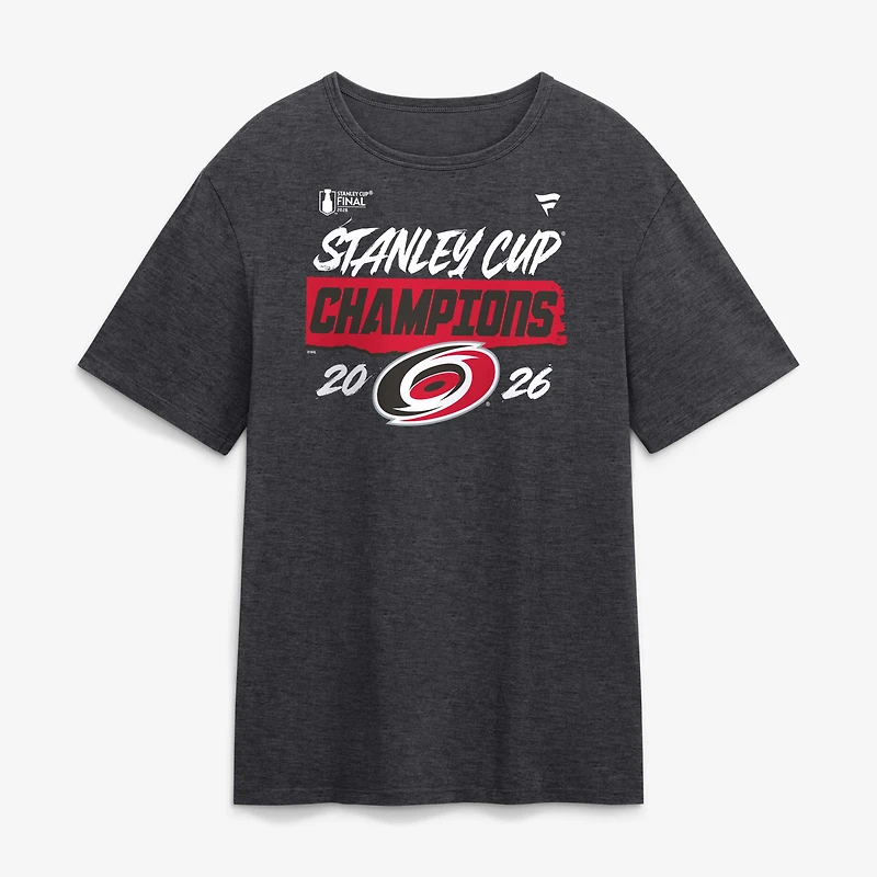 Men's Charcoal Carolina Hurricanes 2026 Stanley Cup Champions Roster T-Shirt
