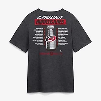 Men's Charcoal Carolina Hurricanes 2026 Stanley Cup Champions Roster T-Shirt