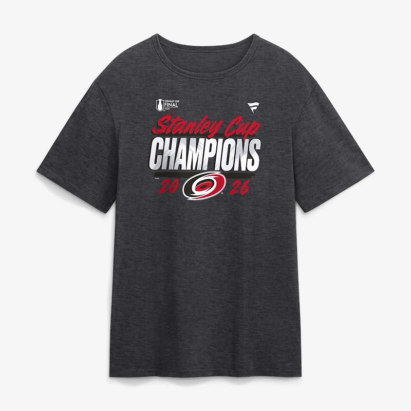 Men's Charcoal Carolina Hurricanes 2026 Stanley Cup Champions T-Shirt
