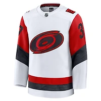 Maillot extérieur premium blanc des Hurricanes de la Caroline, Andrei Svechnikov, Fanatics pour hommes