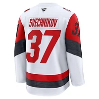 Men's Fanatics Andrei Svechnikov White Carolina Hurricanes Away Premium Jersey