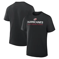 T-shirt authentique Pro Primary Fanatics noir pour homme des Carolina Hurricanes