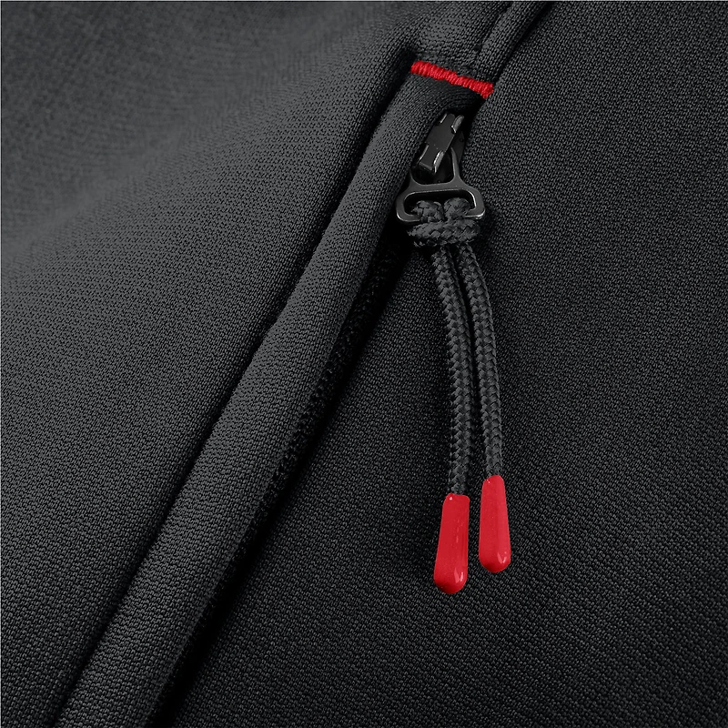 Veste zippée intégrale authentique Pro Rink des Hurricanes de la Caroline pour homme, noire, Fanatics