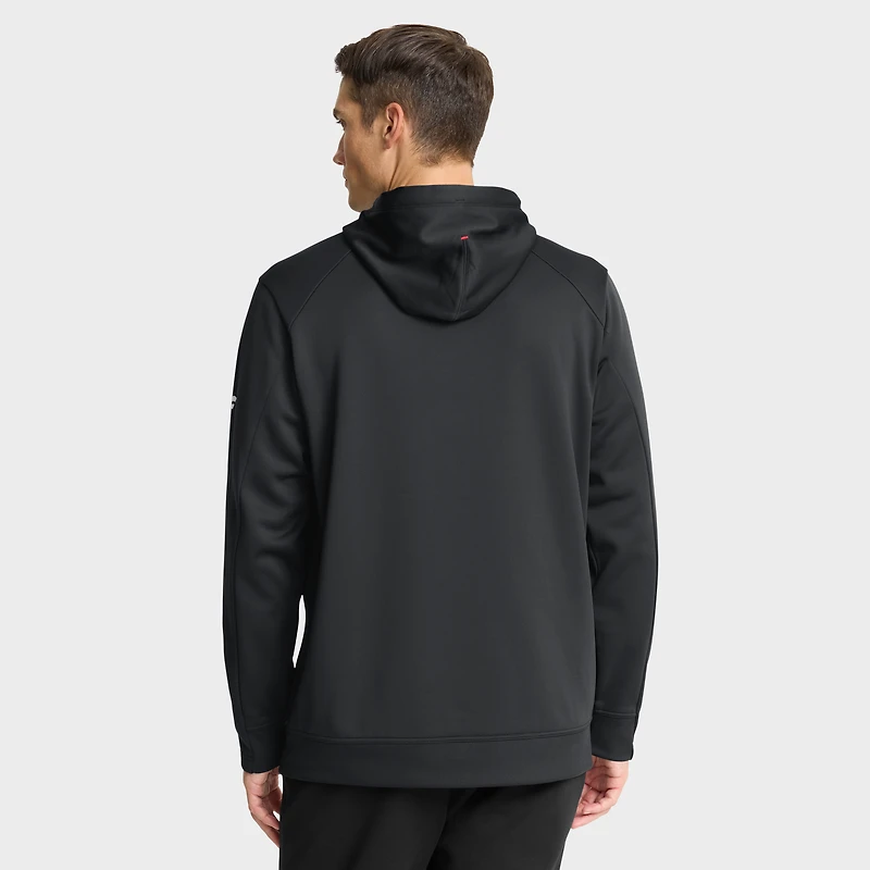 Sweat à capuche authentique Pro Rink des Hurricanes de la Caroline pour homme, rouge, Fanatics