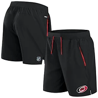 Men's Fanatics Black Carolina Hurricanes Authentic Pro Rink Performance Shorts