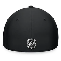 Men's Fanatics Black Carolina Hurricanes Authentic Pro Training Camp Flex Hat
