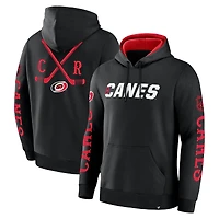 Sweat à capuche en polaire Big City Legacy pour homme Fanatics Black Carolina Hurricanes