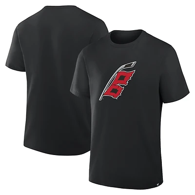 Men's Fanatics  Black Carolina Hurricanes Elevated Essential T-Shirt