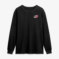 Men's Fanatics Black Carolina Hurricanes Game Long Sleeve T-Shirt