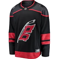 Men's Fanatics Black Carolina Hurricanes Home Breakaway Jersey