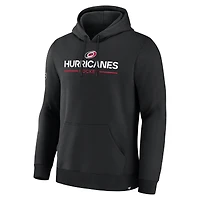Men's Fanatics Black Carolina Hurricanes Primary Fleece Pullover Hoodie