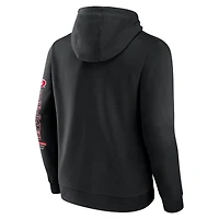 Men's Fanatics Black Carolina Hurricanes Revolution Pullover Hoodie