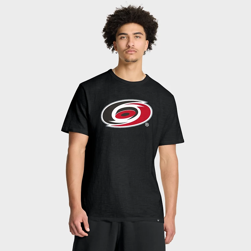 T-shirt Fanatics noir pour homme, motif stade des Hurricanes de la Caroline