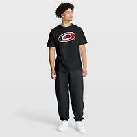 Men's Fanatics Black Carolina Hurricanes Stadium Slub T-Shirt