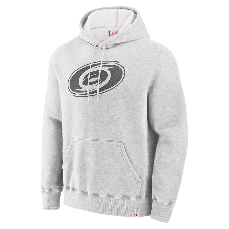 Sweat à capuche enfiler pour homme Fanatics Cream Carolina Hurricanes fabriqué au Canada