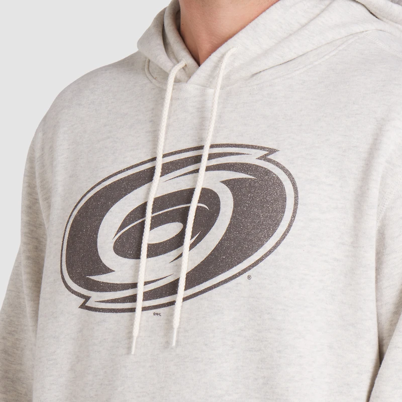 Men's Fanatics Cream Carolina Hurricanes Made Canada Pullover Hoodie