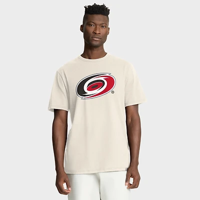 T-shirt Fanatics crème pour homme, motif stade des Hurricanes de la Caroline