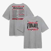 Men's Fanatics  Heather Gray Carolina Hurricanes 2026 Stanley Cup Final Roster T-Shirt