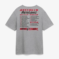 Men's Fanatics  Heather Gray Carolina Hurricanes 2026 Stanley Cup Final Roster T-Shirt