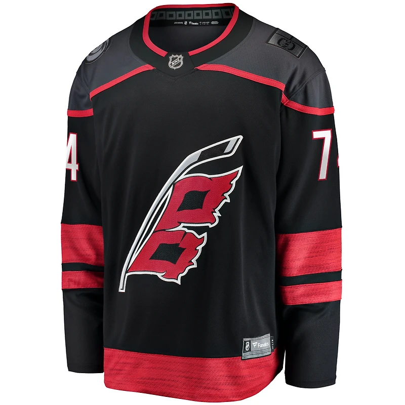 Men's Fanatics Jaccob Slavin Red Carolina Hurricanes Alternate Breakaway Player Jersey