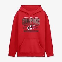 Men's Fanatics Red Carolina Hurricanes 2026 Stanley Cup Champions Signature Roster Hoodie