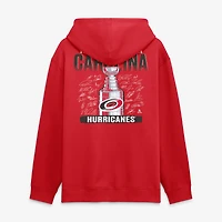 Men's Fanatics Red Carolina Hurricanes 2026 Stanley Cup Champions Signature Roster Hoodie