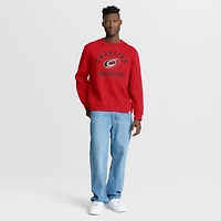 Sweat-shirt Stickler rouge pour homme des Carolina Hurricanes Fanatics