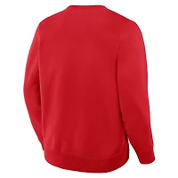 Sweat-shirt Stickler rouge pour homme des Carolina Hurricanes Fanatics
