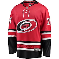 Men's Fanatics Seth Jarvis Red Carolina Hurricanes Alternate Breakaway Player Jersey