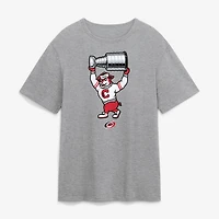 Men's Fanatics Steel Carolina Hurricanes Stormy Raise the Cup T-Shirt