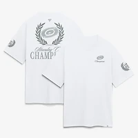 Men's Fanatics  White Carolina Hurricanes 2026 Stanley Cup Champions USA 250 Heavyweight T-Shirt
