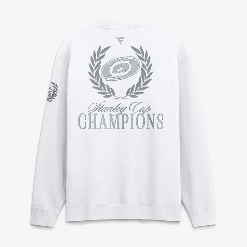 Men's Fanatics  White Carolina Hurricanes 2026 Stanley Cup Champions USA 250 Legacy Sweatshirt
